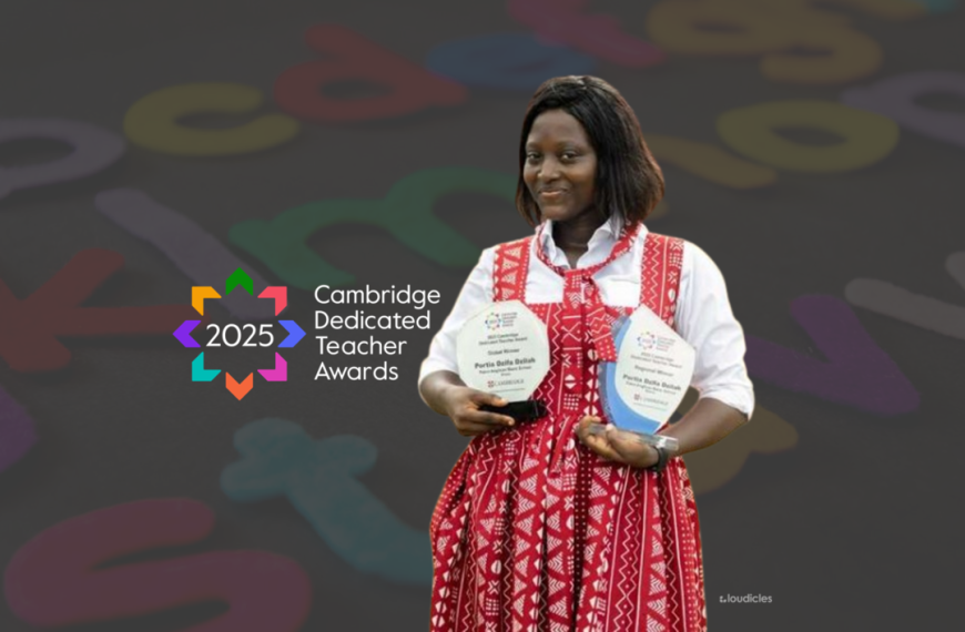 Ghanaian Educator Portia Dzilah Named 2025 Global Winner of Cambridge Dedicated Teacher Awards